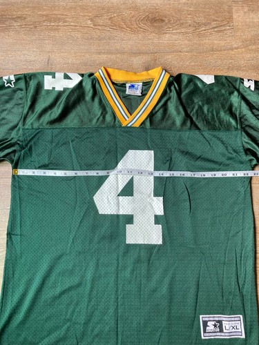 Starter 1997 Green Bay Packers Jersey Size L/XL #4 Brett Favre NFL Vintage - Picture 3 of 10