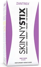 Zantrex SkinnyStix Berry Fusion, Rejuvenated Energy Powder, Mood Support 30 Pack