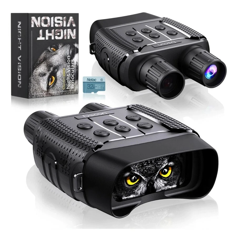 Night Vision Binoculars w Video Infrared Optics Hunting Telescope Dsoon NV3182