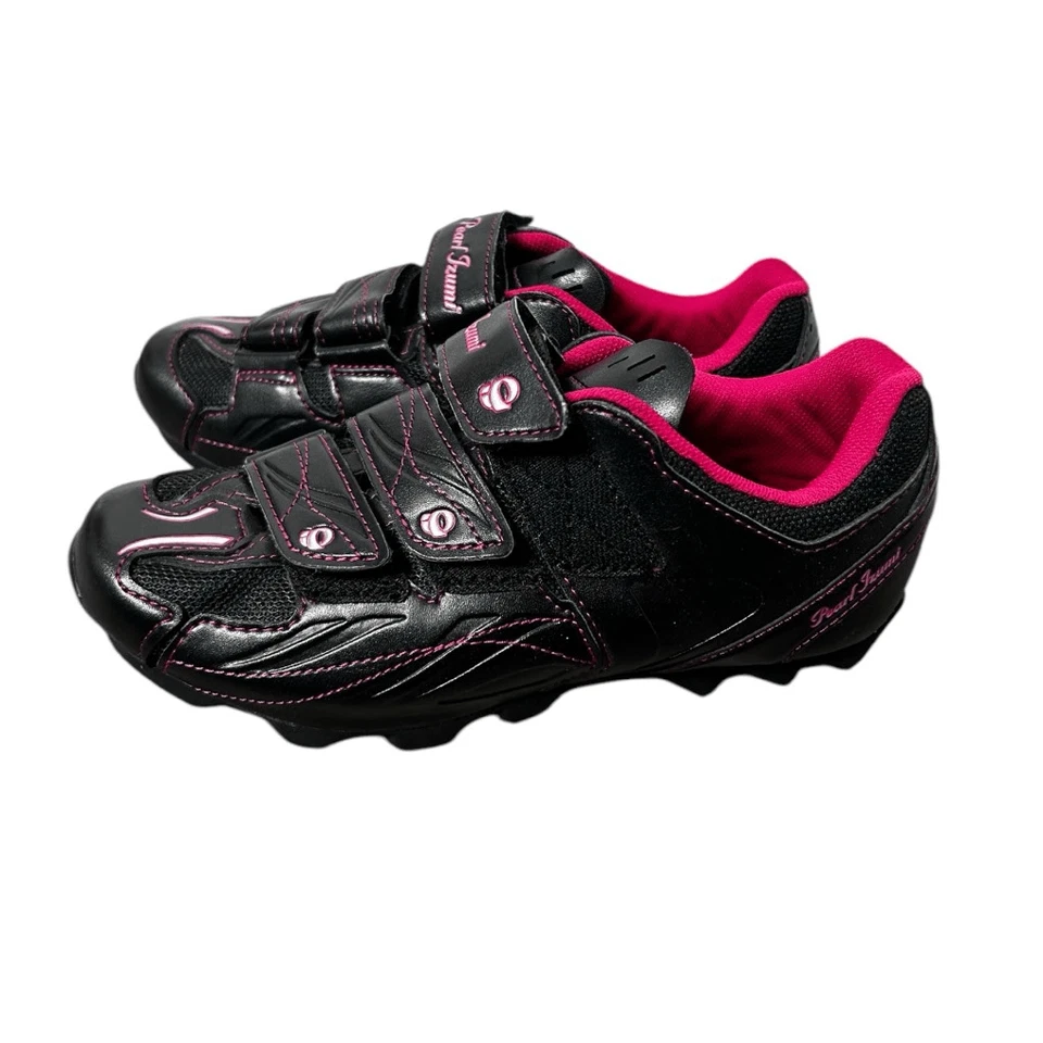 Женские велосипедные туфли Pearl Izumi All-Road II размер ЕС 38 США 7,5 розовые пурпурные - Изображение 2 из 4