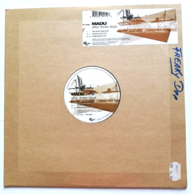 MADU - After Three Days (PV 038) 12'' Vinyl EP