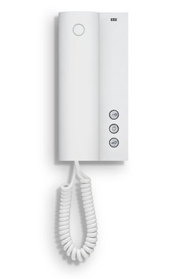 STR Haustelefon HT 40, weiß,  Qwikbus Audio-Haustelefon mit Hörer