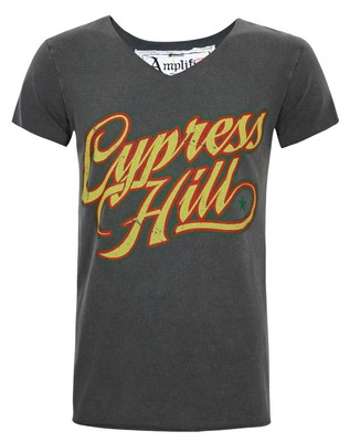 Amplified Clothing Cypress Hill Männer Klein Kurzärmeliges T-Shirt