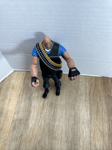 NECA Team Fortress 2: (Series 2 - BLU) Heavy Action Figure Loose TF2 Rare HTF
