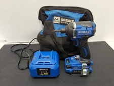 Kobalt KID124B-03 Impact Driver 2.0Ah Battery KIT- USED