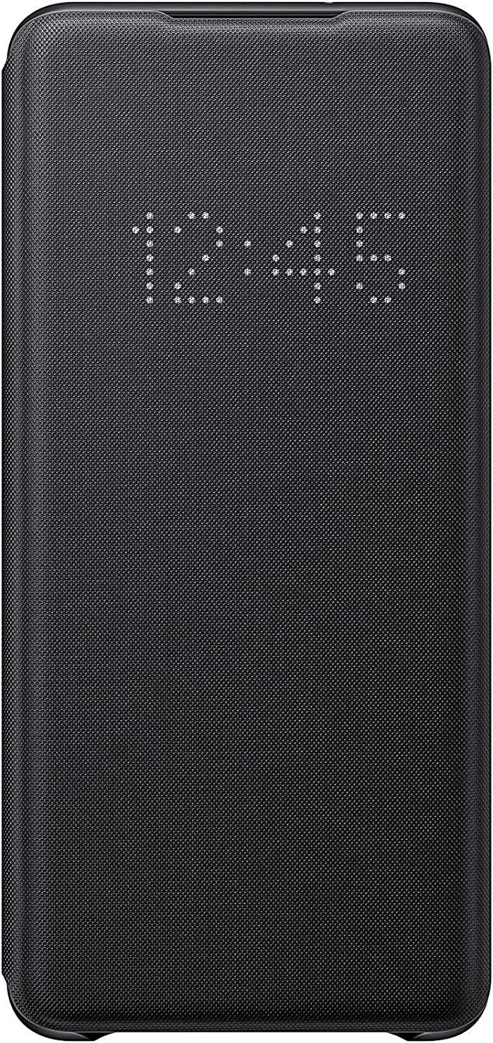 Genuine Samsung Galaxy S20+ Plus 5G LED View Mobile Phone Case / Cover - Black