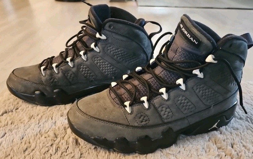 Air Jordan 9 Retro Anthracite ~ Women's Size 8.5 | eBay