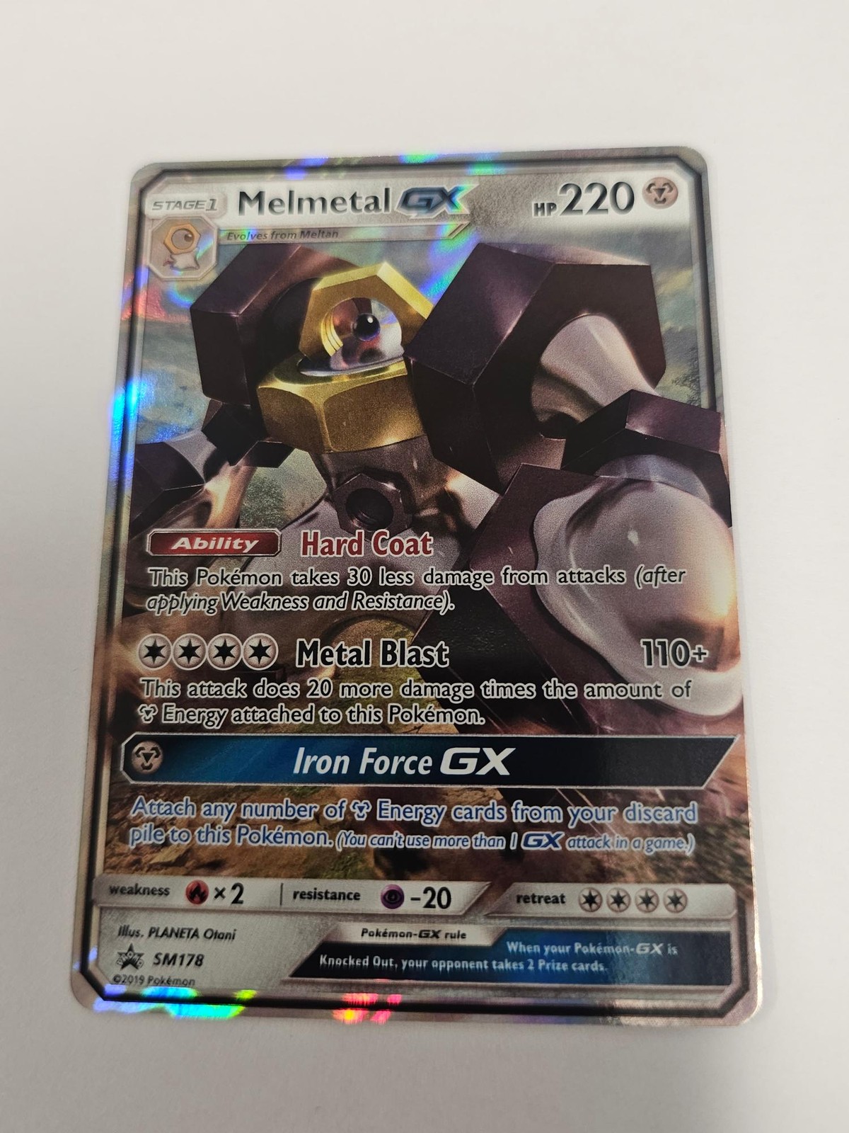 Melmetal GX - SM178 SM178 Holofoil Promo Sun & Moon Promo Pokemon NM/M