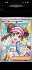 Rosa's Encouragement 236/236 Cosmic Eclipse Secret Rare Full Art Holo on eBay