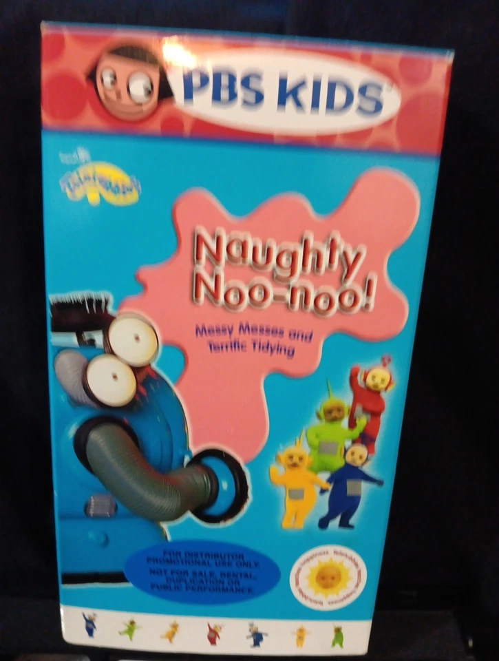 Teletubbies Naughty Noo Noo VHS 2005 PBS Kids Rare Promo EXCELLENT TESTED FAST S - Image 2 of 4
