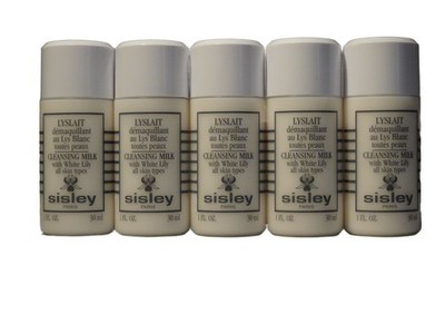 Sisley Lyslait Cleansing Milk with White Lily 5x30ml=150 ml Ideal für unterwegs