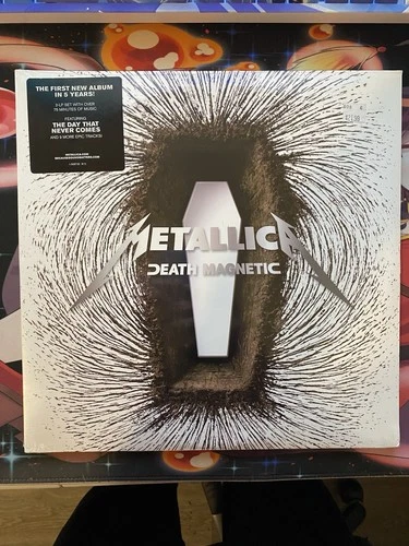 Metallica - Death Magnetic [ RARE NEW 1st Press 2X Vinyl LP + Hype! 2008] SEALED
