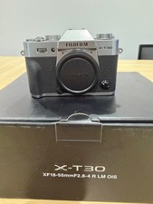 Fujifilm X-T30 26.1MP Mirrorless Camera - Silver(Kit with XC 18-55mm Lens).