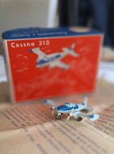 Siku Plastic Cessna 310 Flugzeug Alt Rar Vint...
