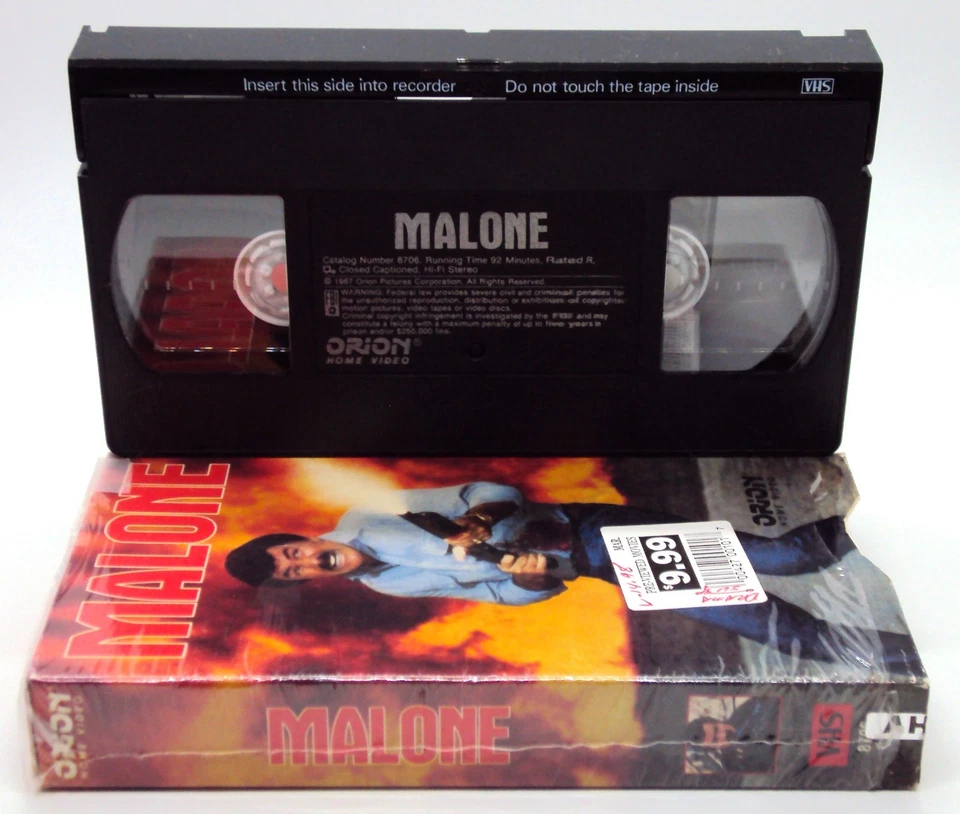 SMOKEY AND THE BANDIT Malone DELIVERANCE 3 Burt Reynolds VHS Video Tapes OOP - Image 4 of 4