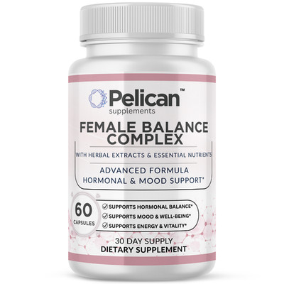 Pelican Female Balance Complex   Hormonal & Mood Support - 60 Capsules
