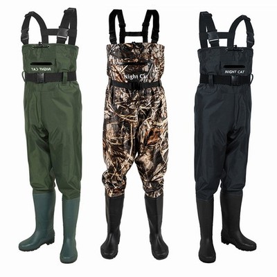 2-Ply Chest Waders - Waterproof Fishing & Farming Wader with Anti-Slip Boots