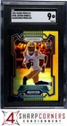 2024 PANINI PRIZM DRAFT PICKS BLACK GOLD #108 JAYDEN DANIELS RC #/5 POP 1 SGC 9