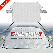 Winter Magnetic Car Truck Windshield Cover Protector Snow Frost Guard Sun Shade