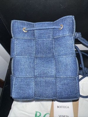 Bottega Veneta Denim Bucket Bag | eBay