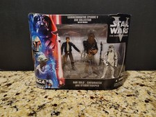 Han Solo Stormtrooper Chewbacca STAR WARS Saga Commemorative DVD Collection MIB