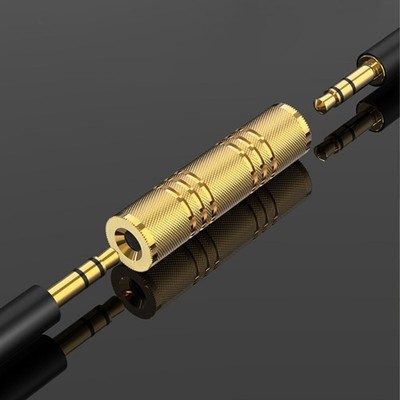Easy to Use 3.5mm Extension Plugs Solid Construction AntiInterference