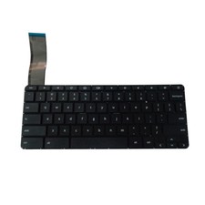 US Keyboard for HP Chromebook 14-X Laptops - Black