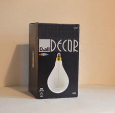Diall Decor LED Filament Bulb Natural White E27 4.5 w 470 lumens 29cm X-Large