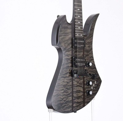 B.c.rich Mockingbird ST Hardtail Trans Black Used Electric Guitar