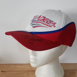 NASCAR Hat signed ISC Talladega Superspeedway 2000 Autographed Adjustable Hat 