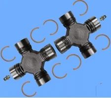 2 Premium Driveshaft Universal Joint Front Rear Moog 534G Greasable