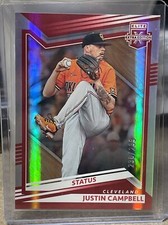 2022 Elite Extra Edition Base Status Red #37 Justin Campbell /299