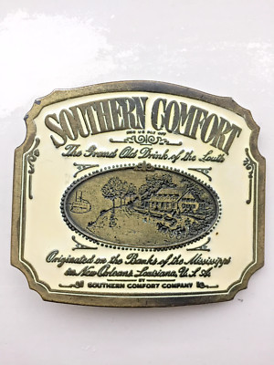 Southern Comfort belt buckle genuine licensed belt buckle new old stock ...