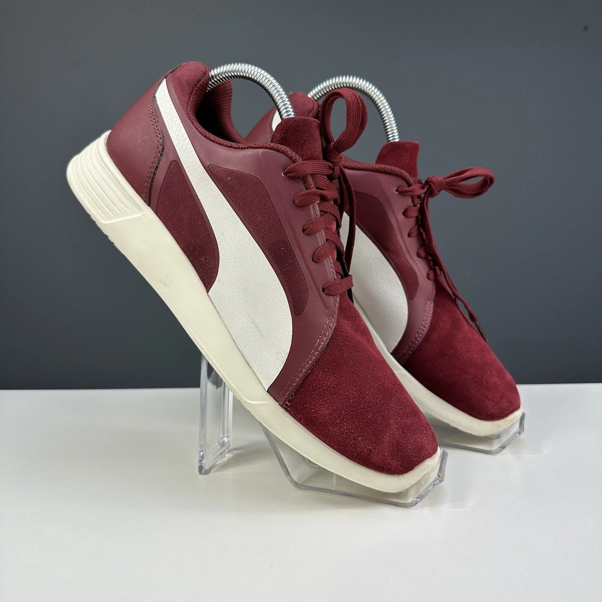 Puma red wine clearance shoes