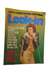 Look-in Magazine No.24 June 9th 1973 David Cassidy Picture Story