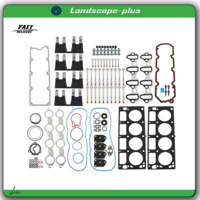 For GM 5.3 AFM Lifter Replacement Kit Head Gasket Bolts Set Lifters and Guides