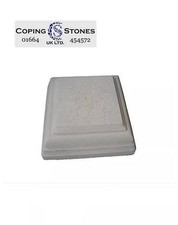 Fluted Edge Flat Top 260mm x 260mm Pier Cap (Various Colours Available)