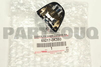 692170K380 Genuine Toyota COVER FR DOOR OUTSI 69217-0K380 | eBay