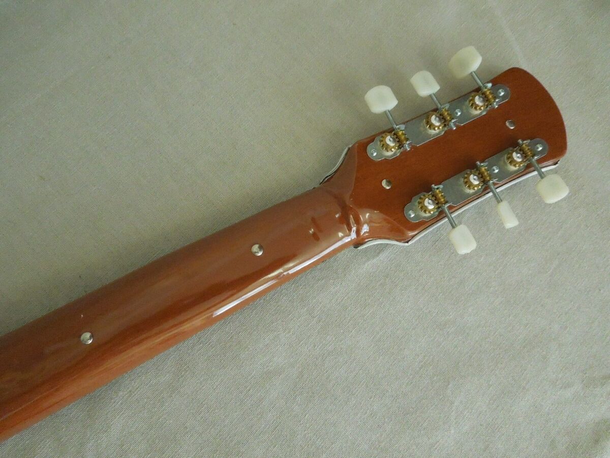 Rare! 1960s Vintage Nomura Toy TN Tin Electric Guitar Gibson Rare! 1960s Vintage Nomura Toy TN Tin Electric Guitar Gibson
