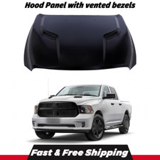 Fit 2011 2012 2013-2017 2018 Ram 1500 Hood Wscoops Aluminum Fit 2011 2012 2013-2017 2018 Ram 1500 Hood Wscoops Aluminum