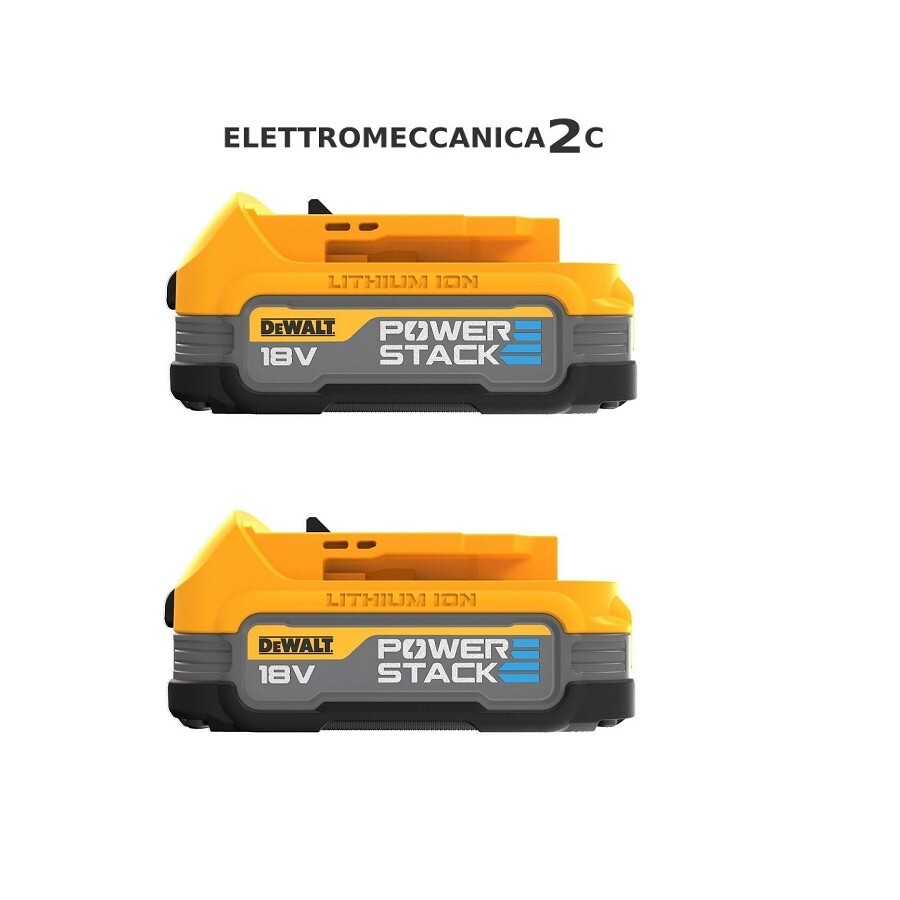 Prezzo Bomba: 2 Batterie DEWALT DCBP034-2 Powerstack 18V | Solo Originali