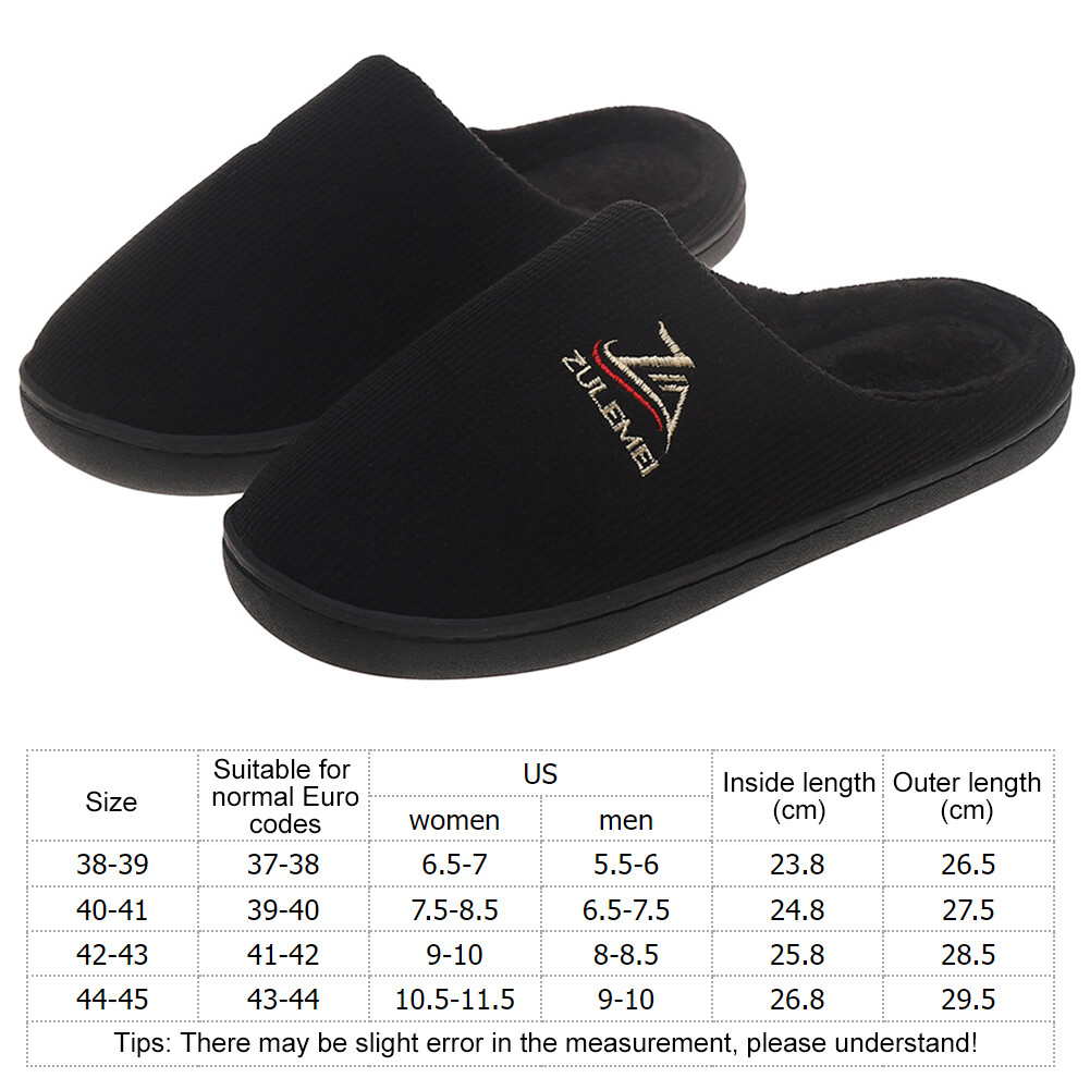 APL Ciabatte calde comode punta chiusa ciabatte soffici casa per uomo donna