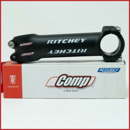 NOS RITCHEY COMP VINTAGE AHEASET 4-BOLT ROAD STEM  1+1/8 INCHES 130mm 31.8 OLD - Picture 1 of 9