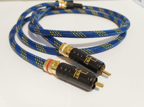 CAVI DI SEGNALE AUDIO ARTIGINALI VAN DAMME PRO GRADE RCA PLACCATI A SERRAGGIO - Zdjęcie 2 z 19