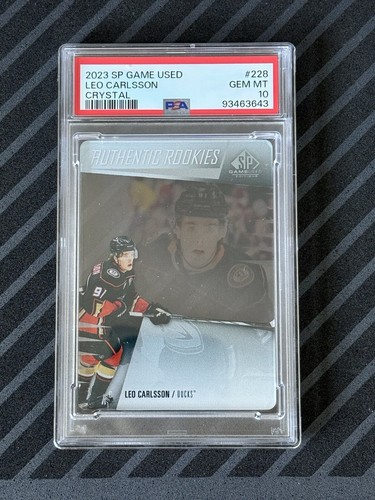 Leo Carlsson [Crystal] #228 2023 SP Game Used card