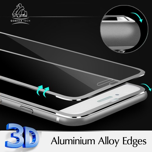 Tempered Glass For iPhone SE 11 Pro Max Metal Edge ScratchProof Screen Protector - Picture 58 of 60