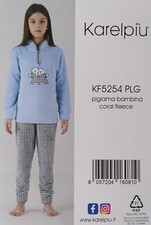 Pigiama Bimba Coral Karelpiù Art. KF 5254 PLG