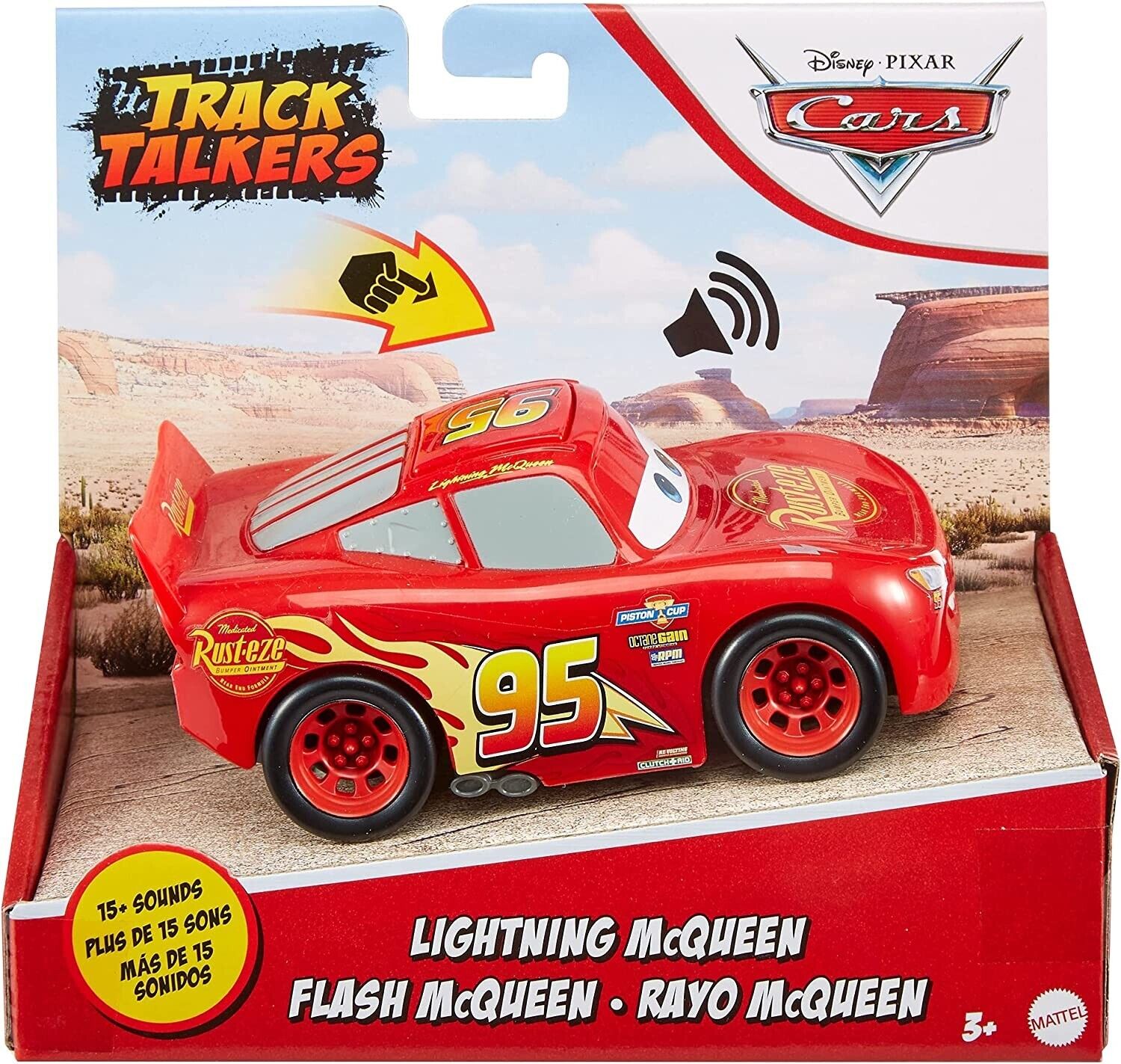 Disney Pixar Cars Cars 3 Turbo Racers - Includes Lightning McQueen, Di –