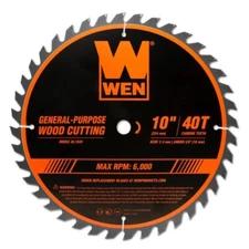 10 40-tooth Carbide-tipped Professional Woodworking Saw Blade Miter Table Saws.