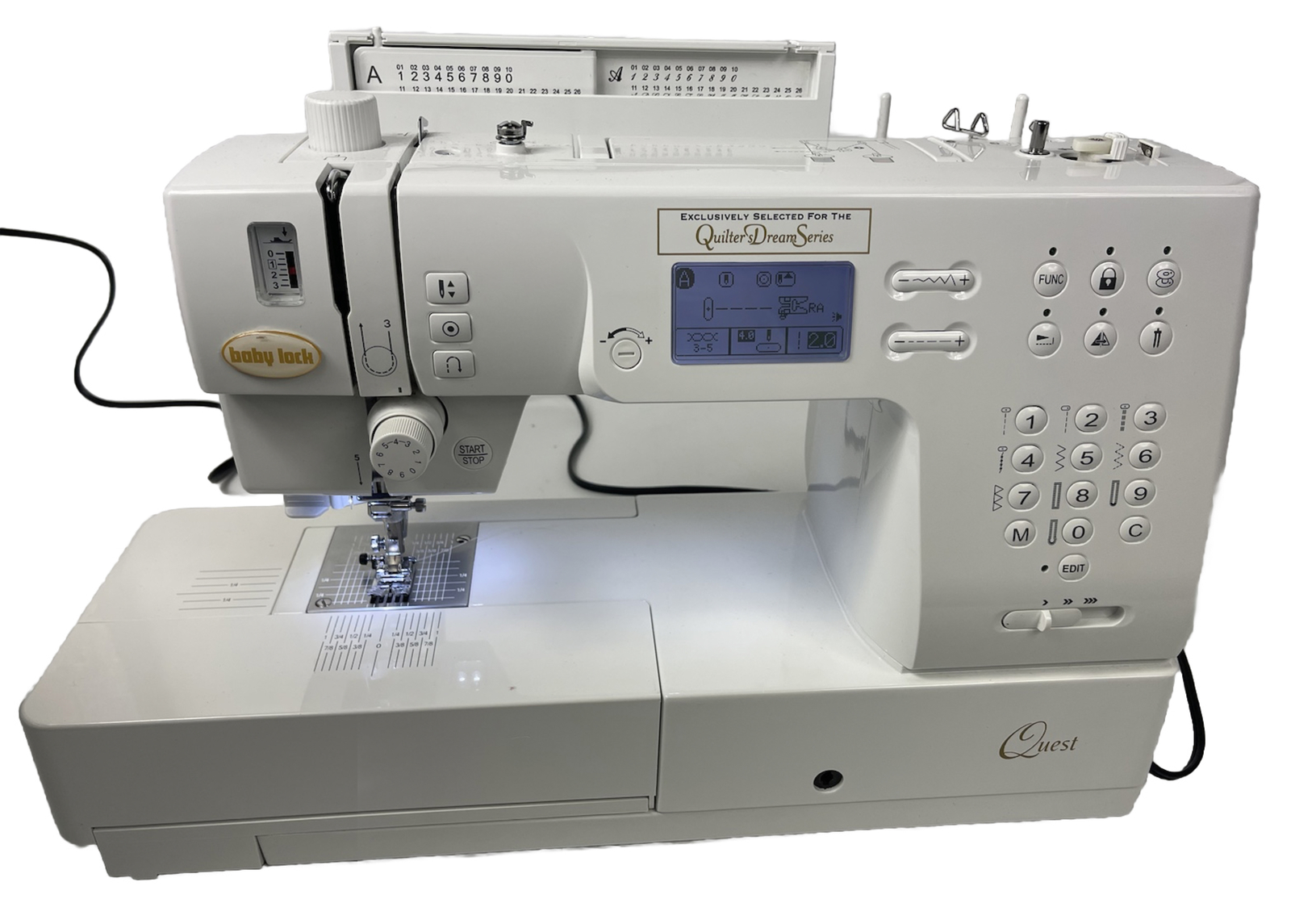 Baby Lock Quilters Dream BLQ2 Quest Sewing and Quilting Machine eBay